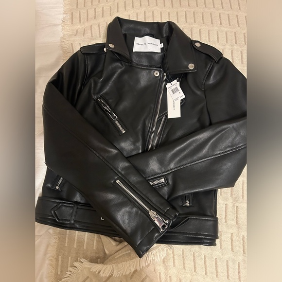 Rebecca Minkoff Faux Leather Jacket - Picture 2 of 4